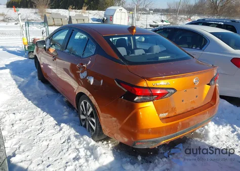 2020 Nissan Versa Sr Xtronic Cvt from USA, damaged, VIN 3N1CN8FV3LL801032